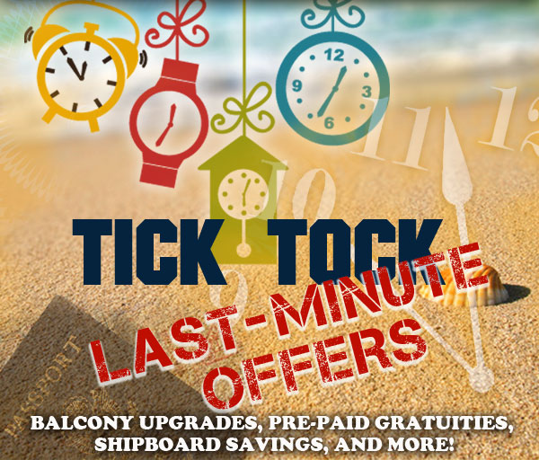Tick Tock Last-Minute Offers